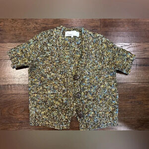 Curio New York Chunky Knit Cardigan- Large